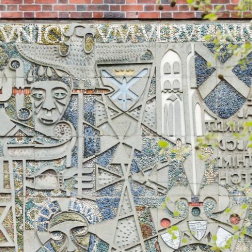 Forrester House mosaic, St Peter's Street