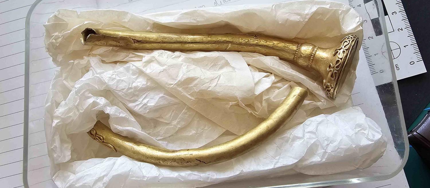 gold torc, possibly fake