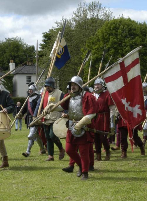 Re-enactment of the First Battle of St Albans, 2005